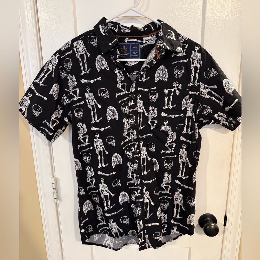Mens gothic dress shirt